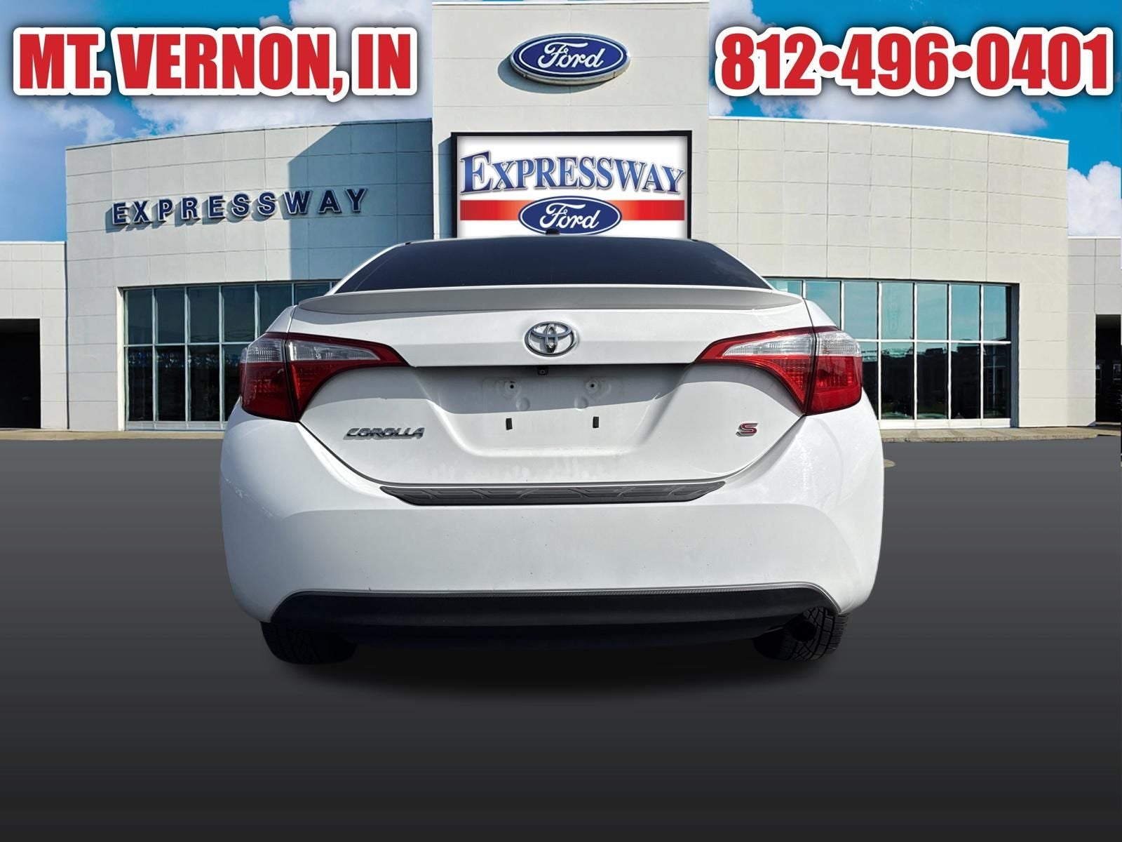 2016 Toyota Corolla S Plus