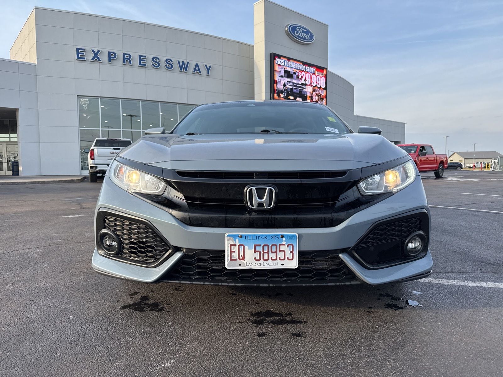 Used 2019 Honda Civic Hatchback EX with VIN SHHFK7H67KU223953 for sale in Mount Vernon, IN