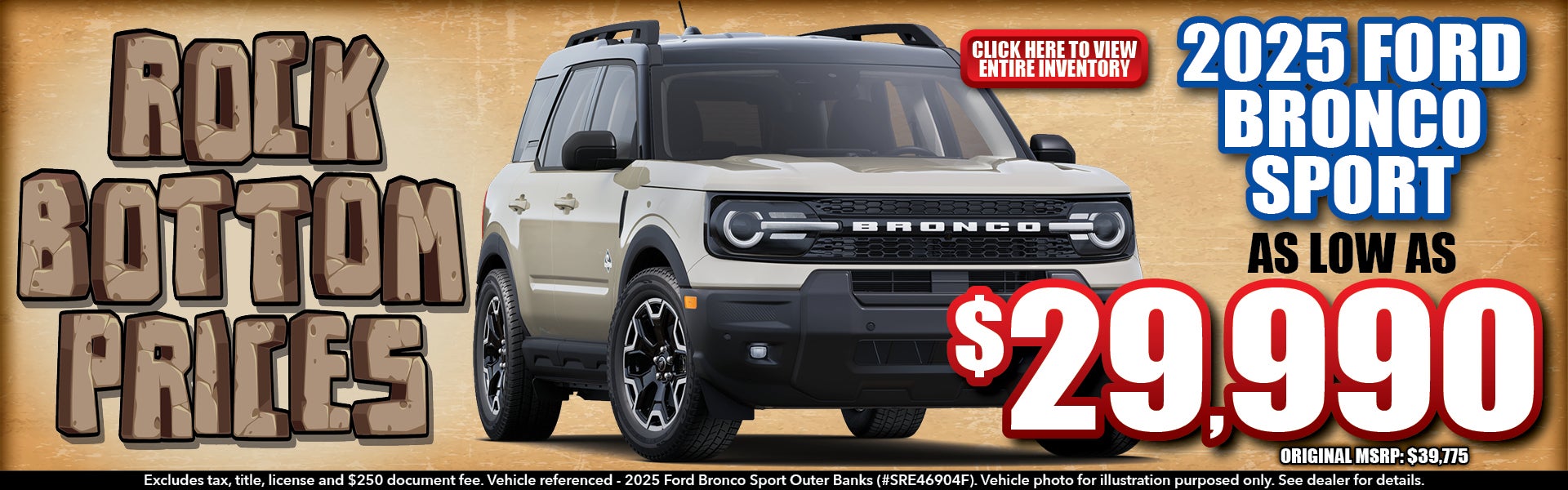 Pre-Owned Bronco Sport Feature