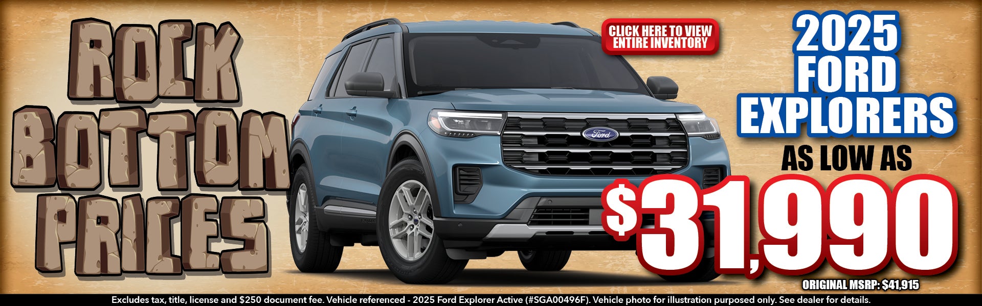 Pre-Owned Explorer Feature