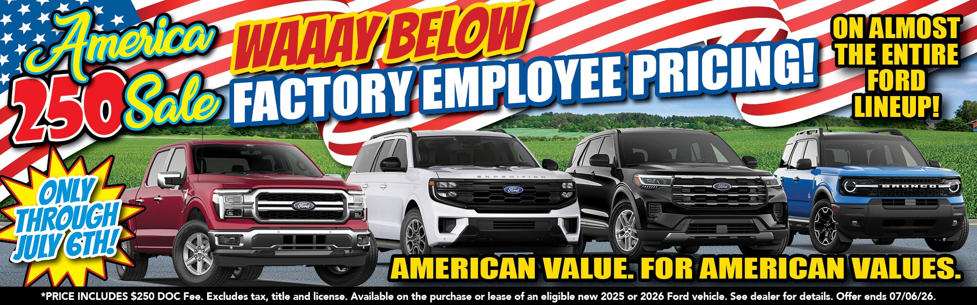 Employeed pricing