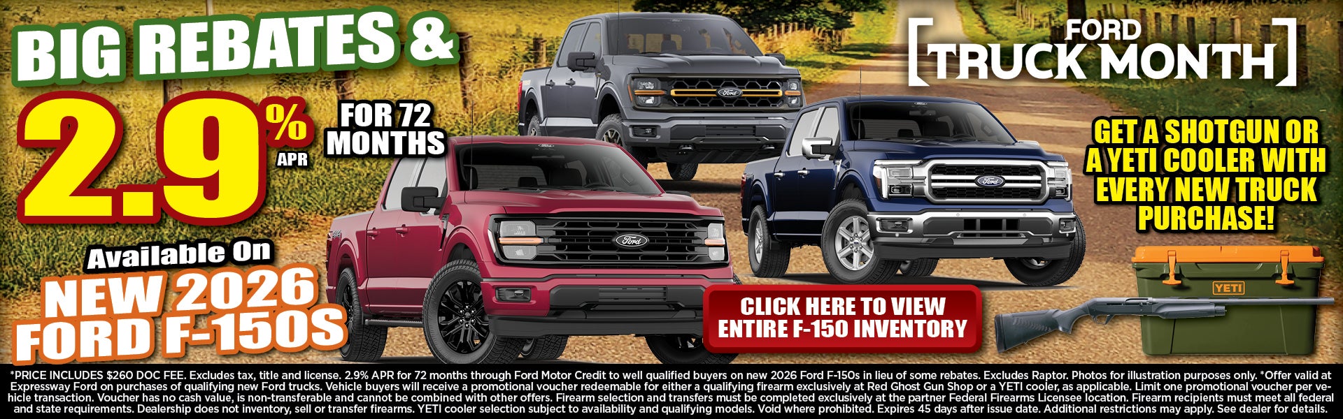 F150 APR OFFER